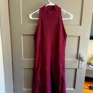 Bishop & Young Maroon Knit Dress
